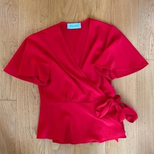 Lily Rain Red Top